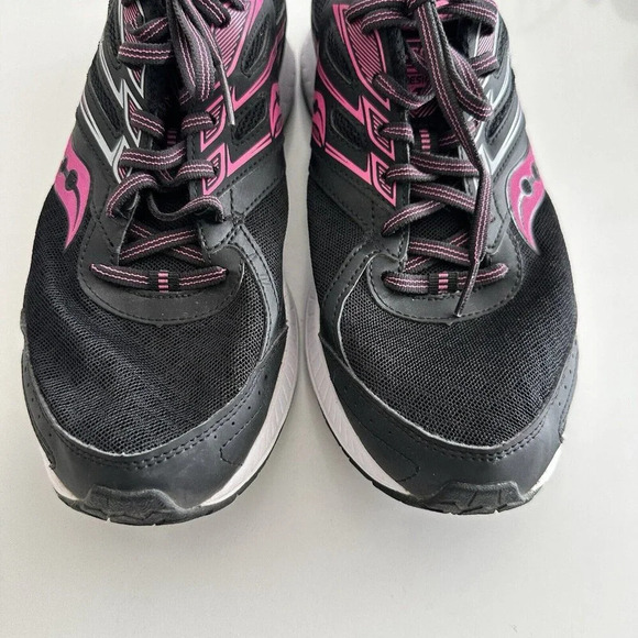 Saucony Women's Cohesion 13 Running Shoe Size 9 W Black - Picture 6 of 9